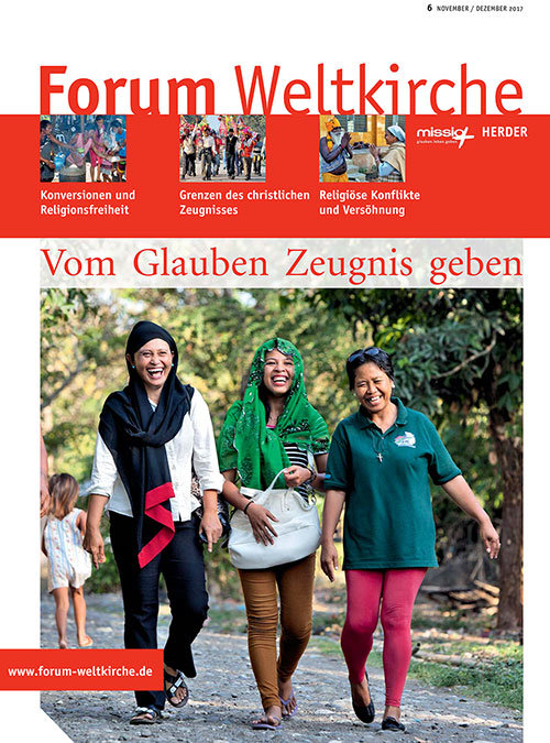 Titelseite Forum Weltkirche. Zeitschrift für kontextuelle Theologien 6/2017