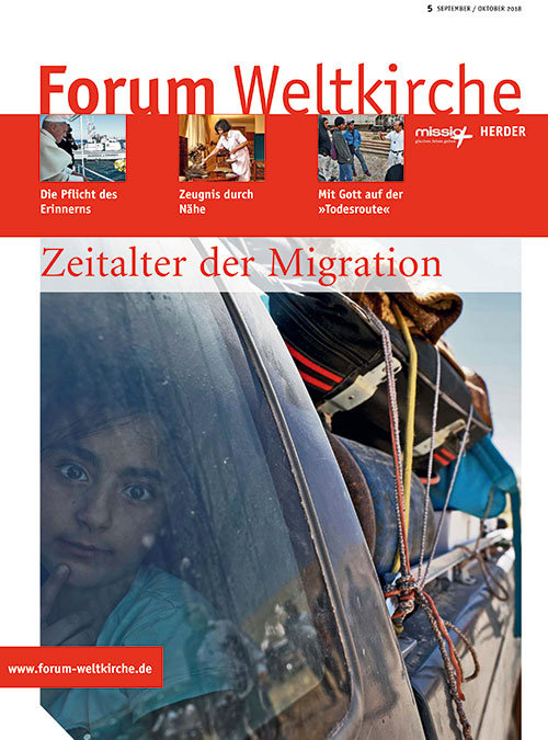 Titelseite Forum Weltkirche. Zeitschrift für kontextuelle Theologien 5/2018