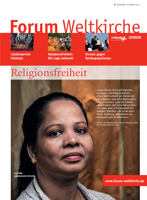 Titelseite Forum Weltkirche 6/2021