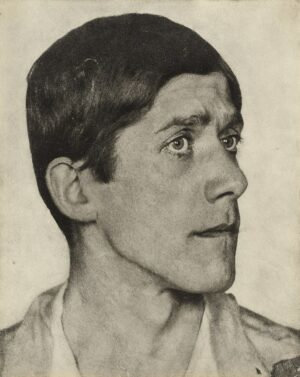 Porträtfoto von Oskar Kokoschka
