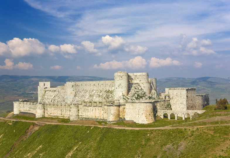 Bollwerk der Christenheit: Die Burg Krak des Chevaliers in Syrien
