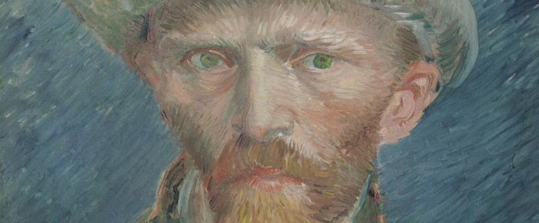 Noch mit beiden Ohren: Selbstporträt van Goghs von 1887