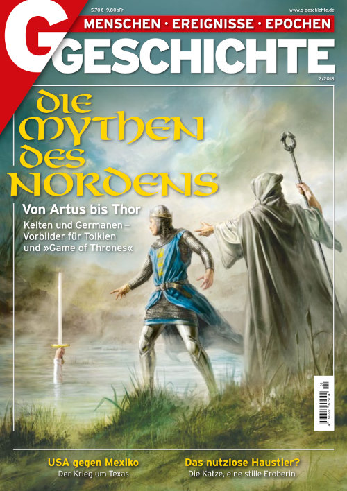Titelseite G/GESCHICHTE. Menschen • Ereignisse • Epochen 2/2018