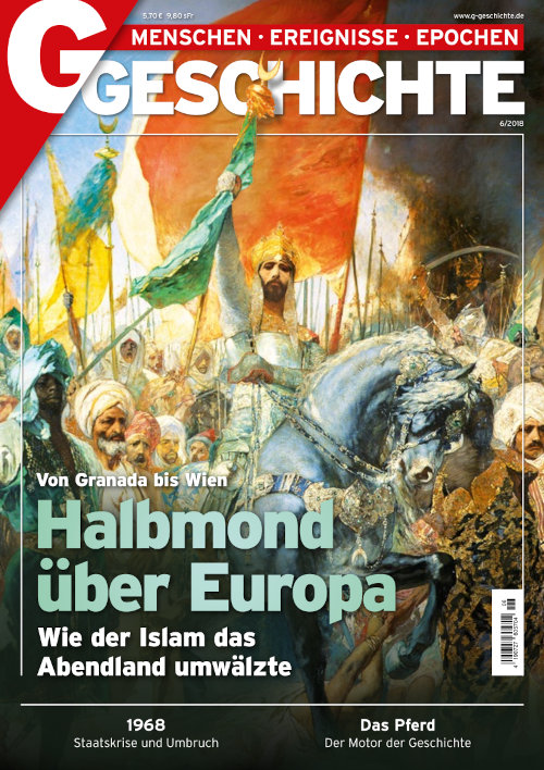 Titelseite G/GESCHICHTE. Menschen • Ereignisse • Epochen 6/2018