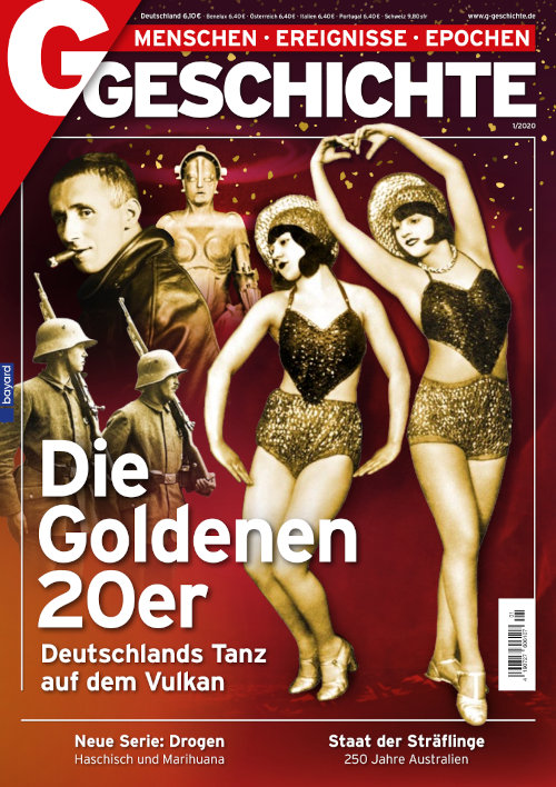 Titelseite G/GESCHICHTE. Menschen • Ereignisse • Epochen 1/2020