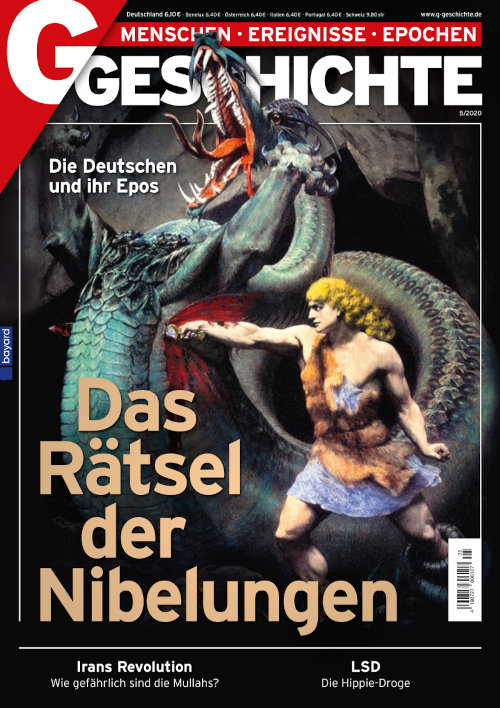 Titelseite G/GESCHICHTE. Menschen • Ereignisse • Epochen 5/2020