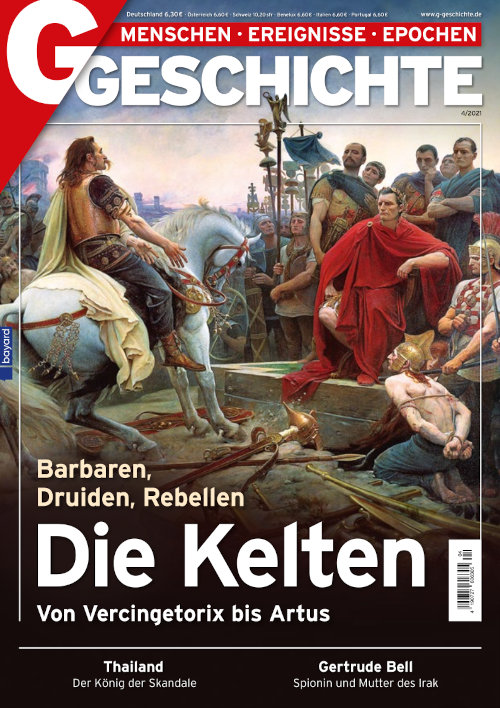 Titelseite G/GESCHICHTE. Menschen • Ereignisse • Epochen 4/2021