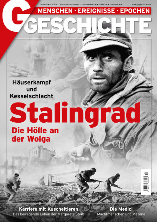 Titelseite G/GESCHICHTE. Menschen • Ereignisse • Epochen 2/2022