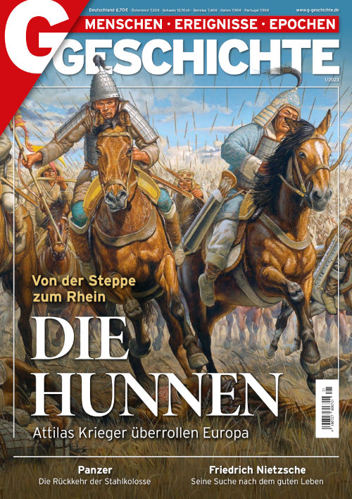 Titelseite G/GESCHICHTE. Menschen • Ereignisse • Epochen 1/2023