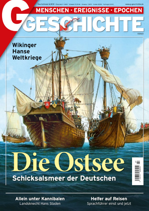Titelseite G/GESCHICHTE. Menschen • Ereignisse • Epochen 7/2023