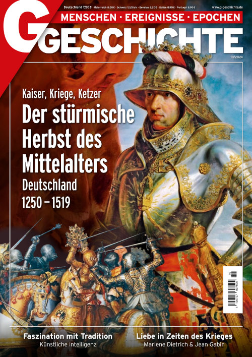 Titelseite G/GESCHICHTE. Menschen • Ereignisse • Epochen 10/2024