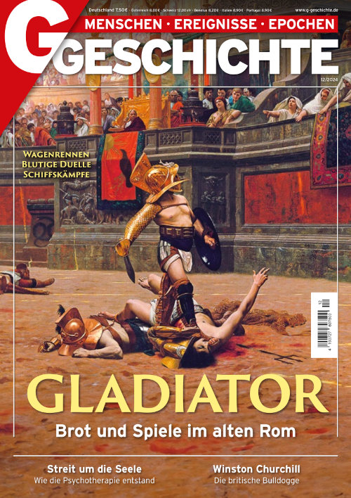 Titelseite G/GESCHICHTE. Menschen • Ereignisse • Epochen 12/2024