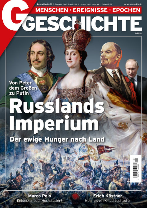 Titelseite G/GESCHICHTE. Menschen • Ereignisse • Epochen 2/2024