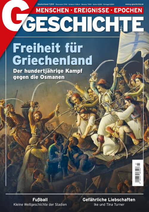 Titelseite G/GESCHICHTE. Menschen • Ereignisse • Epochen 7/2024