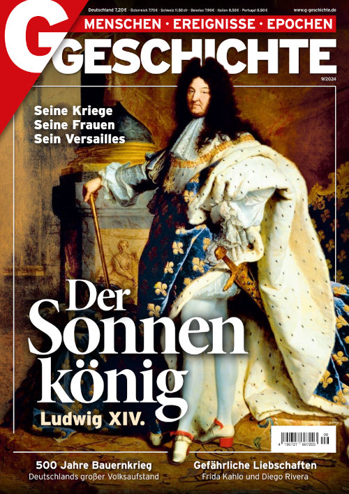 Titelseite G/GESCHICHTE. Menschen • Ereignisse • Epochen 9/2024
