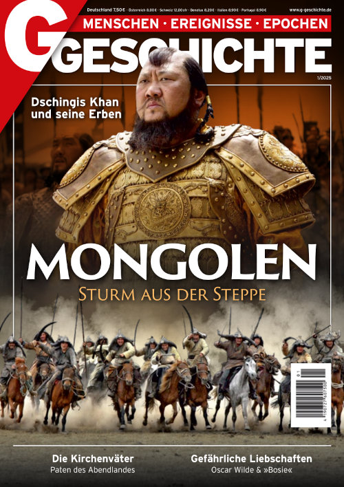 Titelseite G/GESCHICHTE. Menschen • Ereignisse • Epochen 1/2025