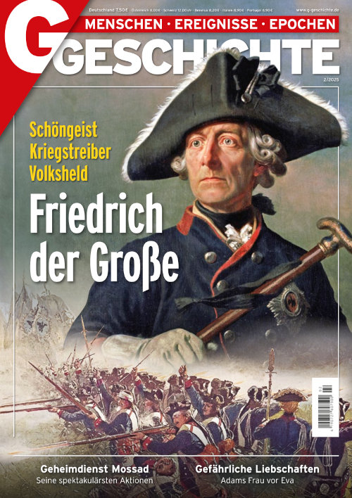 Titelseite G/GESCHICHTE. Menschen • Ereignisse • Epochen 2/2025
