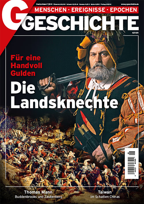 Titelseite G/GESCHICHTE. Menschen • Ereignisse • Epochen 6/2025