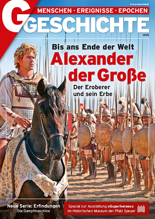 Heft 1/2026: Alexander der Große – Der Eroberer und sein Erbe