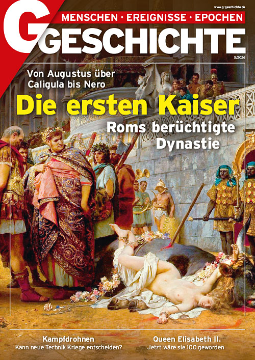 Heft 5/2026: Die ersten Kaiser – Von Augustus über Caligula bis Nero