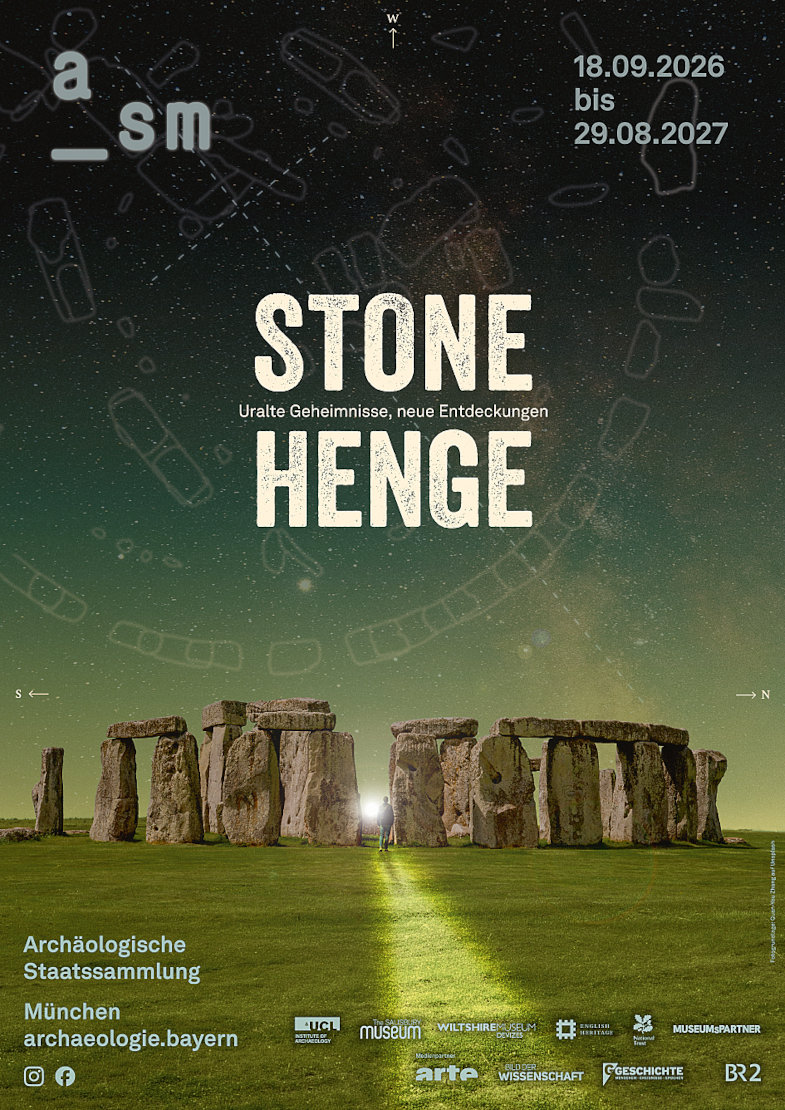 Plakat zur Ausstellung Stonehenge