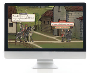 So sieht das Spiel „Pentiment“ aus