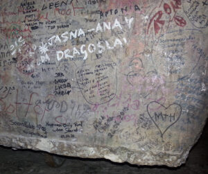 Graffiti auf der Rückseite