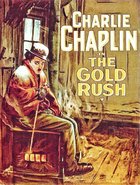 Filmplakat "The Gold Rush"