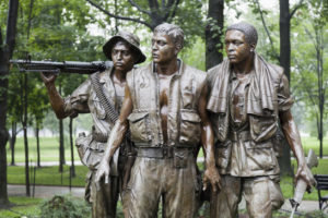 „Die drei Soldaten“: Statue in Washington DC zum Gedenken an gefallene Soldaten im Vietnamkrieg