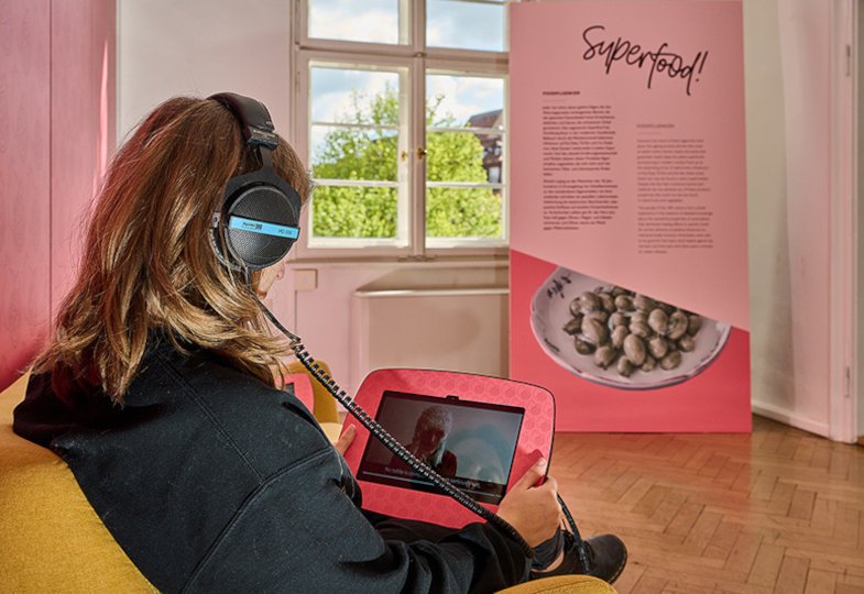  Die Schau ist interaktiv