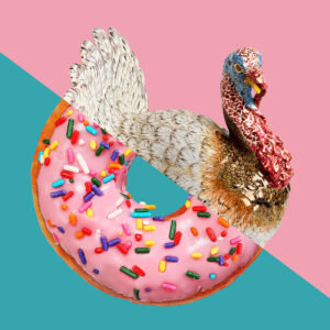 Terrine in Form eines Truthahns, um 1750