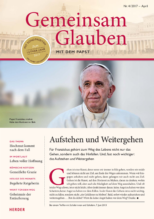 Titelseite: Gemeinsam Glauben 4/2017
