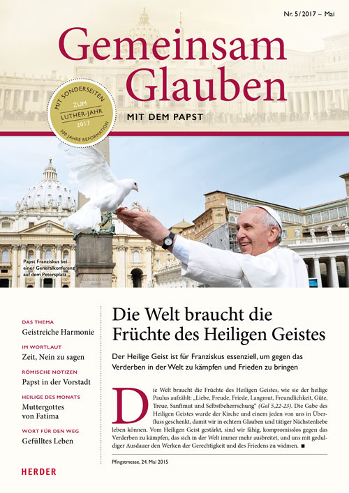 Titelseite: Gemeinsam Glauben 5/2017