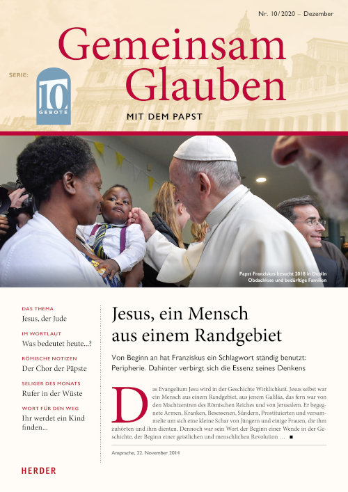 Titelseite: Gemeinsam Glauben 10/2020