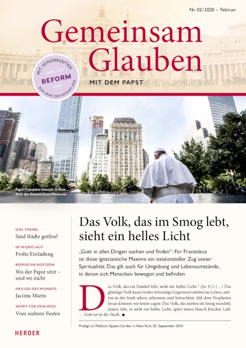 Titelseite: Gemeinsam Glauben 2/2020