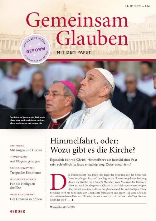 Titelseite: Gemeinsam Glauben 5/2020