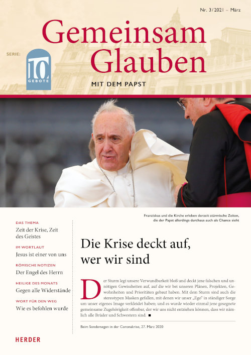 Titelseite: Gemeinsam Glauben 3/2021