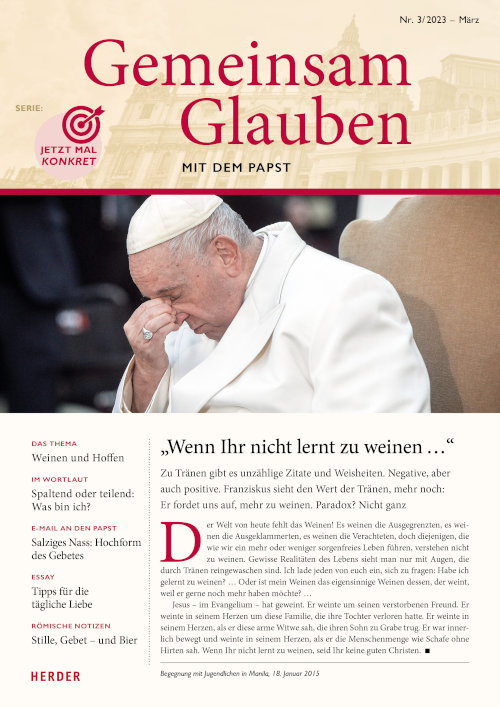 Titelseite: Gemeinsam Glauben 3/2023