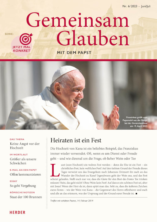 Titelseite: Gemeinsam Glauben 6/2023