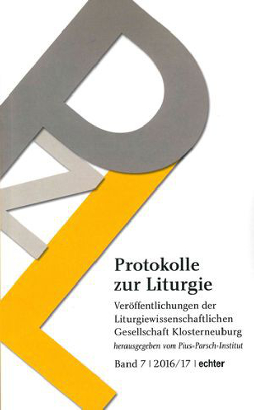 Cover Protokolle zur Liturgie 7