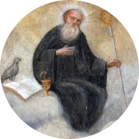 Benedikt von Nursia (Erzabtei St. Peter, Salzburg)