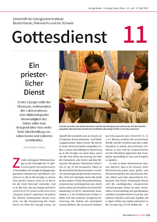 Gottesdienst 11/2019