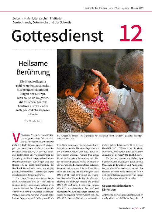 Gottesdienst 12 / 2019