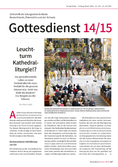 Gottesdienst 14-14/2019