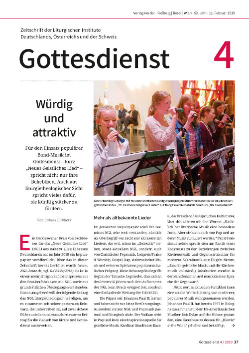 Gottesdienst 4/2019