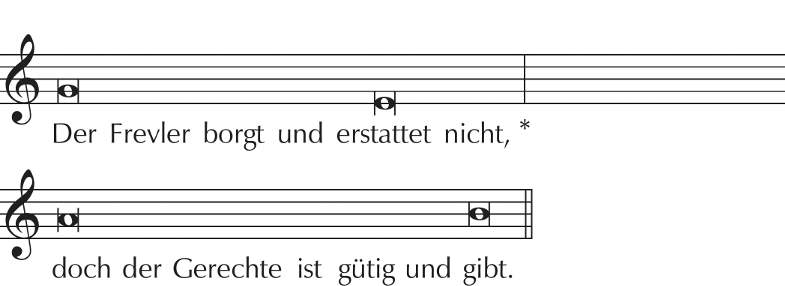 Notenbeispiel 5: Ps 37,21