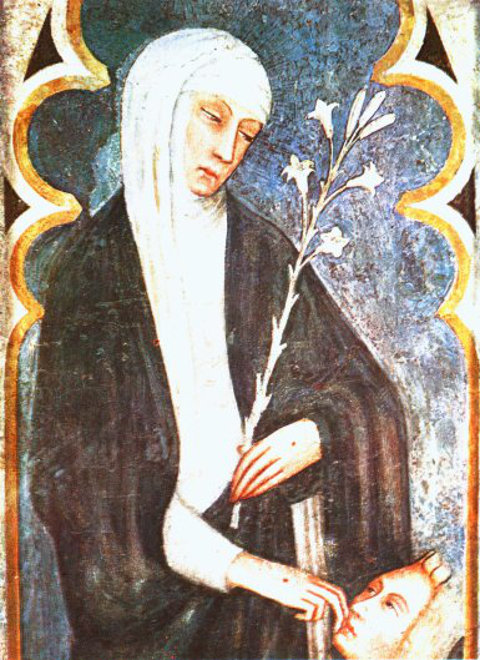 Darstellung der heiligen Katharina von Siena