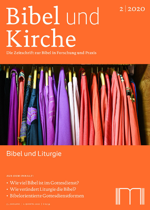 Cover Bibel und Liturgie 2/2020