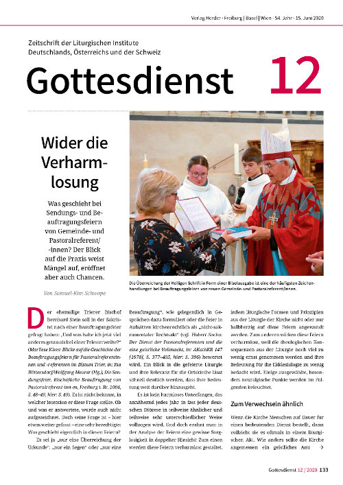 Gottesdienst 12/2020