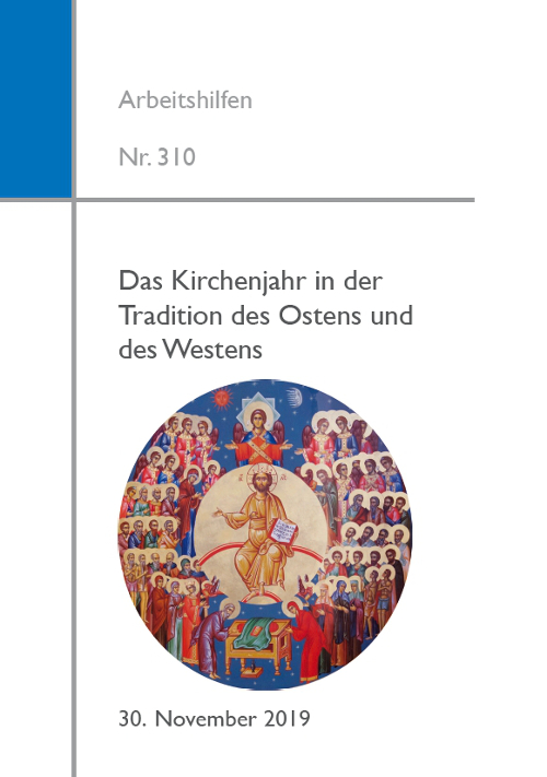 Cover Das Kirchenjahr in der Tradition des Ostens und des Westens